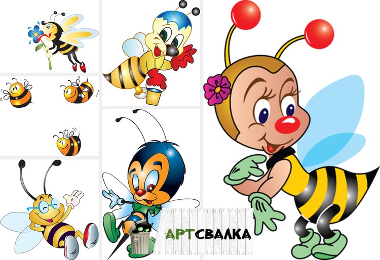 Веселые пчелки | Merry bees